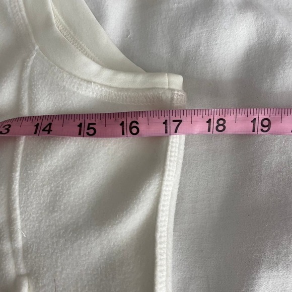 Columbia White Clemson Tigers Fuzzy Full Zip Fleece Vest Women's Size X-Small - Picture 2 of 4